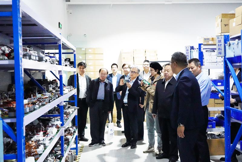 深化合作丨中国电器工业协会微电机分会八届四次理事会一行到艾普智能参观交流—AIP艾普